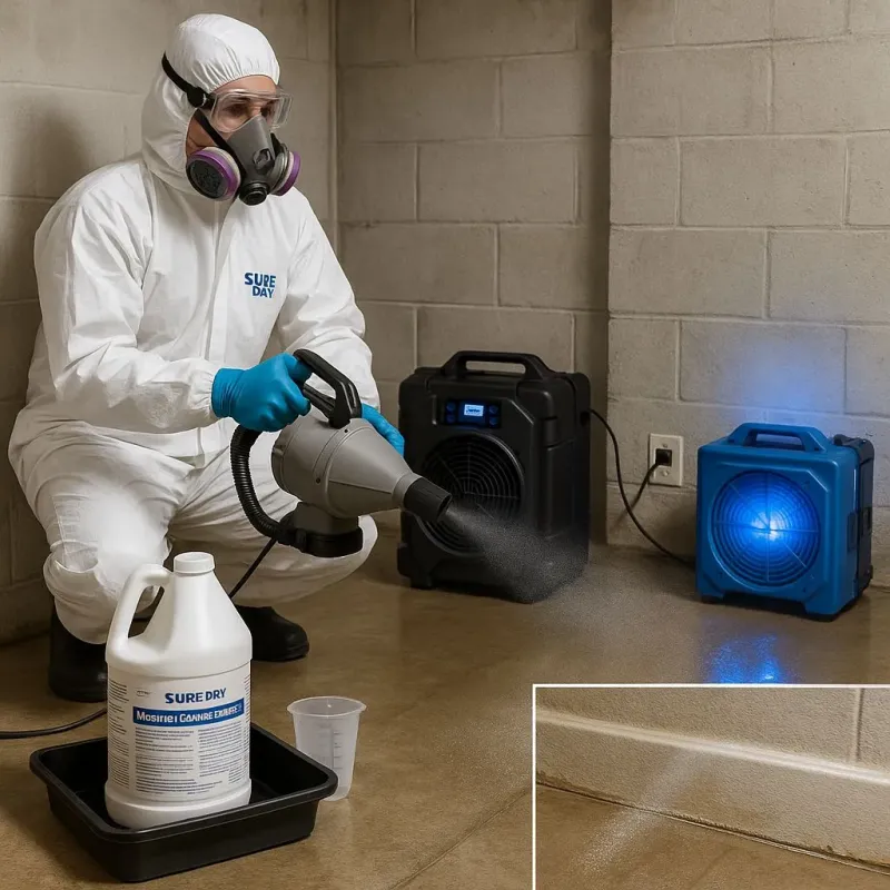 Sanitization and Odor Removal process in Faxon, PA